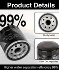 Three Piece Engine Oil Filter Set With Drain Plug Washers For Toyota Corolla Camry Prius Yaris Matrix Fits 1992 To 2021 Replacement Kit