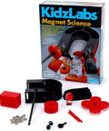 Magnet Science Kit for Kids With 10 Hands On Magnetic Experiments And Games And 25 Plus Pieces to Build and Learn STEM displayed