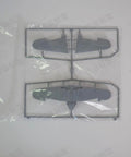 Dauntless SBD Three One To Seventy Two Scale Unassembled WWII Naval Dive Bomber Model Kit wings in plastic frame