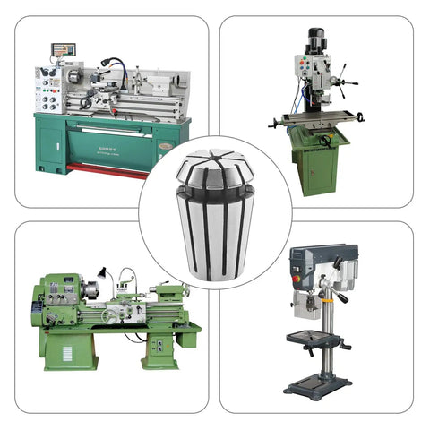 ER11 1 To 7mm Spring Collets Set For CNC Milling Lathe Tools with 5mm Motor Shaft Holder amidst machinery images