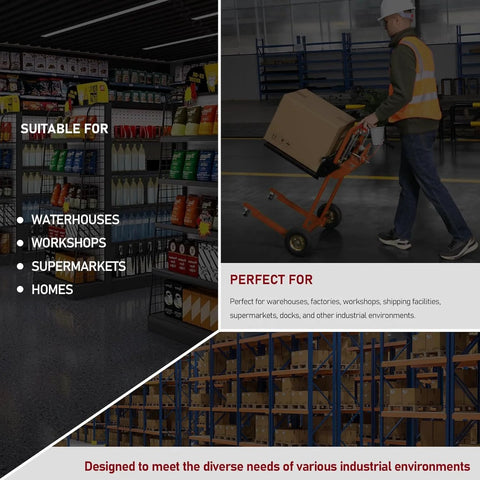 Compact Hydraulic Stackers For Tight Aisles, 440 Lbs Capacity Manual Pallet Jack With 35.8 Inch Lift, warehouse use