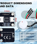 Non Contact Liquid Level Sensor For Closed Containers Compatible With Arduino Raspberry Pi And Other Microcontrollers