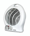 Portable 2 Speed Space Heater With Thermostat And Safety Cutoff 750 And 1500 Watt Heat Fan Only And Four Position Switch