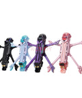 5 Inch Carbon Frame Kit Dope Dual Wide X and DC Wheelbase Options 225mm or 235mm, Fully Compatible With Propulsion Modules, Mechanical Propulsion Rig Blue Pink Finish in black, blue, purple, and pink
