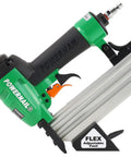 Slick 20 Gauge Pneumatic L Cleat Flooring Nailer Kit For Snapping Down Engineered And Hardwood Planks with adjustable foot