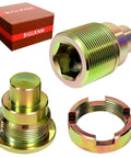 Heavy Duty Swing Arm Pivot Bolt Kit Compatible With Honda Recon Fourtrax Rancher Foreman Rubicon 4x4 Atv with zinc coated steel parts.