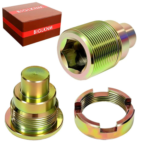 Heavy Duty Swing Arm Pivot Bolt Kit Compatible With Honda Recon Fourtrax Rancher Foreman Rubicon 4x4 Atv with zinc coated steel parts.