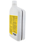 Side view of Hy-Gard Transmission And Hydraulic Oil 32 Oz TY22035 OEM grade fluid bottle showing volume markings and label.