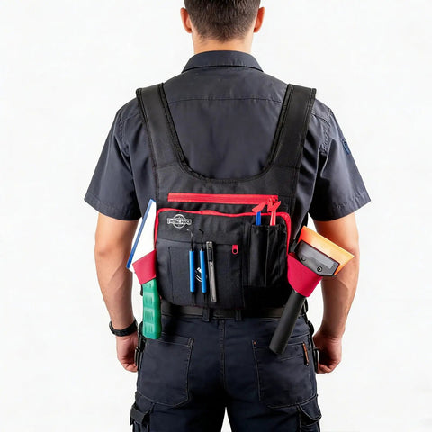 Heavy Duty Magnetic Tool Pouch With Adjustable Belt And Waterproof Oxford Fabric For Window Tint Vinyl Wrap Pros Who Want Boss Level Storage A Rock Solid Rig And Hella Easy Access
