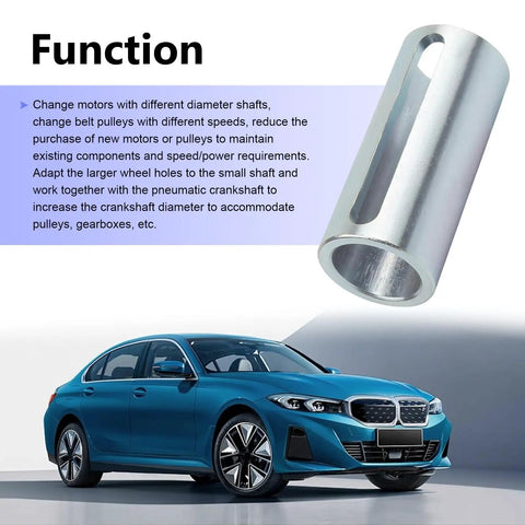 Engine Pulley Crank Shaft Sleeve Adapter Three Quarter Inch To One Inch Shaft Converter With Step Key Heavy Duty Iron