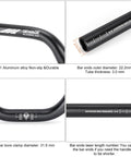 Wide 780mm Mountain Bike Handlebar With 31.8 Clamp And 25mm To 120mm Rise Options For Gnarly Trail Rides And All Mountain Adventures Aluminum Alloy Riser Bar With Non Slip Grip And Vibration Dampening Lightweight And Durable close-up of materials and markings