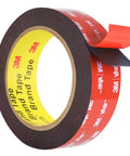 3M VHB double-sided foam mounting tape, heavy-duty, 16.4 ft x 0.94 in, red release liner