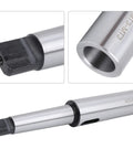 Morse Taper Drill Sleeve Lengthening Reducing Adapter MT3 MT3 for CNC lathe fixtures, precision ground finish, front and close-up view