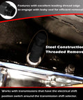 Steel threaded remover for Transmission Shifter Seal Removal And Installation Tools Kit With Seal for 4L60E 4L80E 4L70E 4LC65E Transmissions