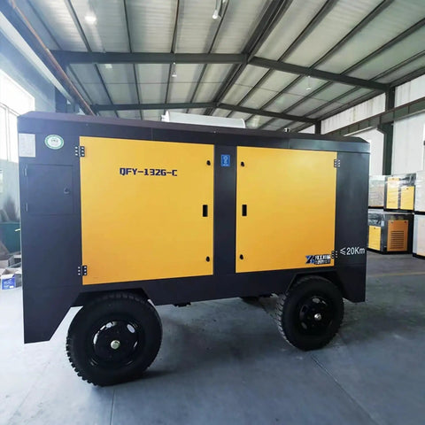 High Performance 55kw To 132kw Electric Air Compressor. This rugged rotary screw unit is built for tough construction and mining jobs. It delivers serious blasting capacity for large scales operations. Get this heavy duty compressor to get the work done
