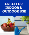 Fast Acting Flying Insect Killer Spray Tough Love Formula For Home Nukes Fruit Flies Gnats House Flies And Mosquitoes On Contact with indoor fruit bowl and outdoor potted plant