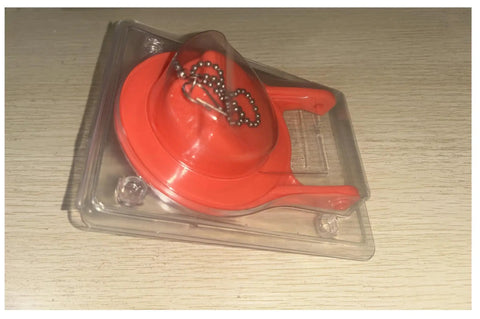 Toilet Baffle Replacement For GA715014-GEG1 Red Durable Plastic Floor Mounted in packaging.