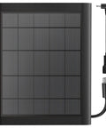 8W Solar Panel Charger For Outdoor Security Cameras With 10ft USB C Cable, Quick Charge For Stick Up Cam Pro