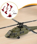 RC Helicopter Swashplate Set Leaf Clip Replacement Aluminum Plug And Play Easy Install For K124 And K170 Red Spare Part
