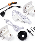 In Wall TV Cable Management Kit For DIY Cord Hider Includes Circle Saw Drill Attachment And Drywall Hand Saw Hardware