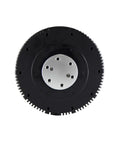 Top Tier Brushless Dc Servo Motor With Dual Encoders And Mcx500 Driver, round black actuator for robotic applications.