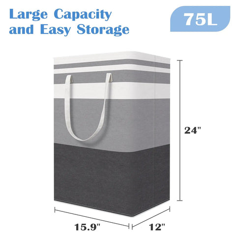 These Collapsible Laundry Baskets Are A Straight Up Game Changer For Dorm Spaces. Massive Capacity Holds Clothes Towels And Pillows. Solid Double Grip Handles Make Moving Heavy Loads Zero Stress.