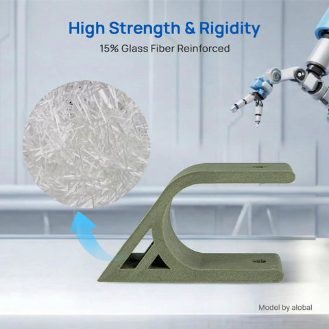 Absolute Beast Pet G F 3D Printer Filament With Fifteen Percent Glass Fiber In ODG Olive Green One Kilogram Spool Delivers Game Changing Strength For Heavy Duty Outdoor Creations