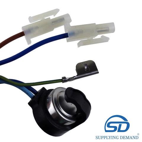 Refrigerator Evaporator Fan Motor Replacement For 808602601 And 808602602 Model Specific Fit With Defrost Thermostat Cords