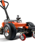 Heavy Duty Electric Trailer Dolly 7500 Lbs Max Capacity With Powerful 800W Motor And 48V Lithium Battery showing dual hitch balls.