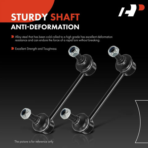 Two Rear Sway Bar Links Stabilizer Bar Links For Kia Sportage 2011 2016 And Hyundai Tucson 2010 2015 AWD, alloy material