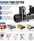 No Sweat Copper Tube Bender Kit With Color Coded Bending Strips For Quarter Inch To Five Eighth Inch Hvac Piping Smooth Ac Line Shaping for DIY tube cutting with sharp blade design.