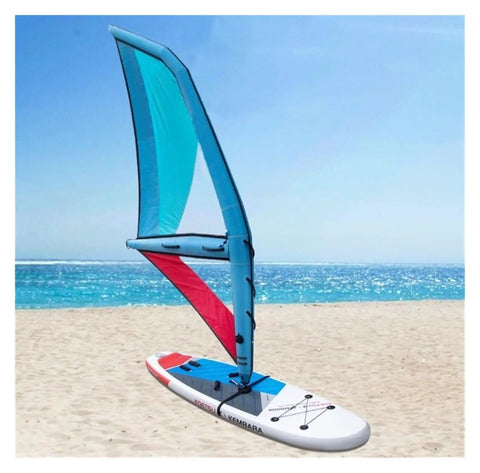 Inflatable Surfing Wing For Wind Foiling And Snow Skiing Durable Tear Resistant Nylon Construction Airtight After Inflation