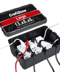 Outdoor Waterproof Electrical Box IP54 Weatherproof Outlet Cover for Extension Cords and Power Strips Socket Plug Guard