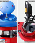 Get That Butter Smooth Finish With This 3.5 Liter Benchtop Vibratory Tumbler Polisher featuring rubber barrel and power switch.