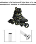 Inline Skate Axle Screw Replacement Kit With Hex Socket Screws And Bearing Spacers 20Pcs Pro Grade for roller skates repair