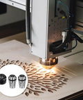 ER11 Spring Collet Set 1/4 Inch CNC Lathe Milling Tool Chucks With Clamping Nut, Precision 65Mn Steel For Engraving And Machining