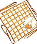 Beefy Heavy Duty Cargo Hoisting Net for Material Handling Polyester Lifting Net With Extended Corner Slings for secure bulk hoisting