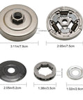 Beefed Up Clutch Drum Rim Sprocket Needle Bearing Kit Replacement for Stihl 044 046 MS440 MS460 MS361 MS362 MS441 MS461 Chainsaw set with parts