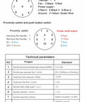 Wiring diagram and technical parameters for Heavy Lifter 7.5KW BT30 Air Cooled Spindle Motor with automatic tool change.