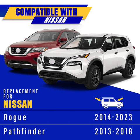 Nissan Rogue and Pathfinder Windshield Wiper Blade Set of 3 compatible vehicles 2014-2023 Rogue and 2013-2018 Pathfinder