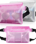 Waterproof Fanny Pack For Women With Sandproof Dry Bag Pouch For Phone And Passport Floating Beach Bag IPX8 Seal