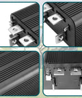 Heavy Duty 48V 350A Electric Motor Controller For Commercial Vehicles delivering precision speed regulation and sturdy connectors.