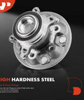 Front Wheel Bearing And Hub Assembly Set For Chevy Colorado 2009 2012 And GMC Canyon 2009 2012 with high hardness steel