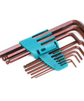 Premium 9 Piece Ball Head Hex Key Wrench Set Made From Alloy Steel With Long Arms For Tight Spots And Deep Holes Perfect For Furniture Assembly Car Fixes Or Home Upgrades That Get The Job Done Right, blue holder