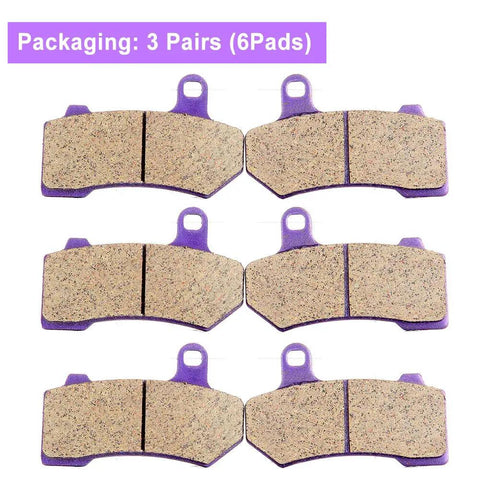 Harley Touring Brake Pads Kit For 2008 To 2022 FLHTCU Ultra Classic Electra Glide FLHR Road King FLHX Street Glide Front And Rear Pads Set