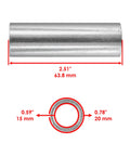 Swing Arm Collar Bearing Kit For Honda Sportrax TRX400EX 1999-2008 And TRX400X 2009-2014 2x4 ATV Bolt-On Upgrade circular collar dimensions