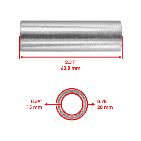 Swing Arm Collar Bearing Kit For Honda Sportrax TRX400EX 1999-2008 And TRX400X 2009-2014 2x4 ATV Bolt-On Upgrade circular collar dimensions