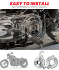 Installation of Power Clutch Ramp Kit For Harley Sportster XL 883 1200 Models With Mechanical Clutch Easy Pull And Reduced Effort