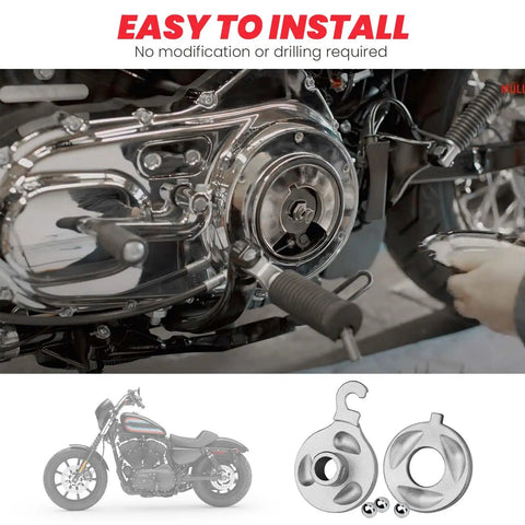 Installation of Power Clutch Ramp Kit For Harley Sportster XL 883 1200 Models With Mechanical Clutch Easy Pull And Reduced Effort