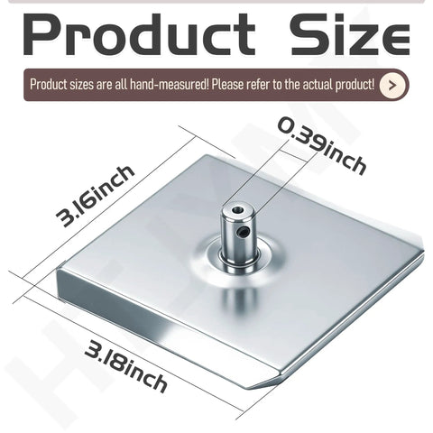 Heavy Duty Aluminum Spinner Plate Replacement For 6V Deer Feeder Motor With A Durable One Eighth Inch Shaft Fit Designed To Outlast Flimsy Plastic Parts For Reliable Outdoor Use And Perfect Field Performance